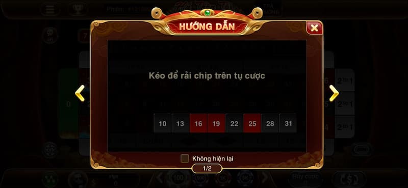 Bắt đầu số tiền cược thấp